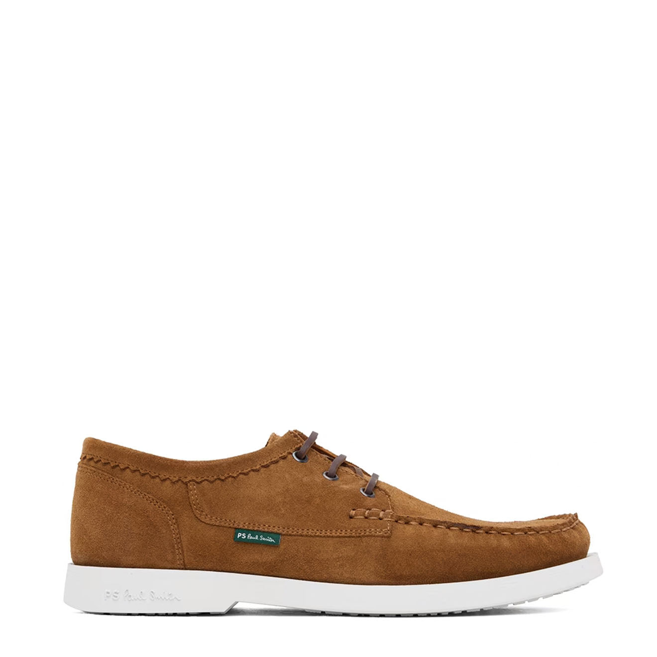 Paul Smith Suede Shoe Pebble Tan - Parasol Store