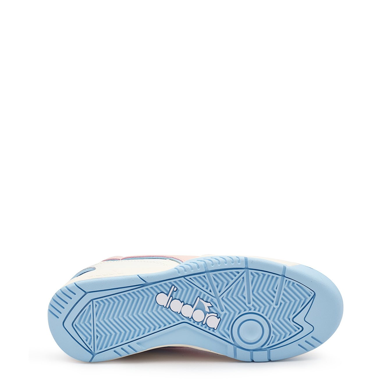 Diadora Womens Winner Trainer White / Peach Whip Diadora