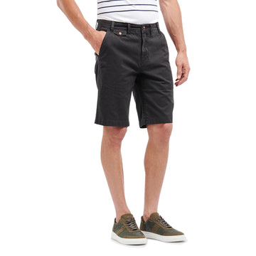 Barbour Neuston Twill Shorts Navy - Parasol Store