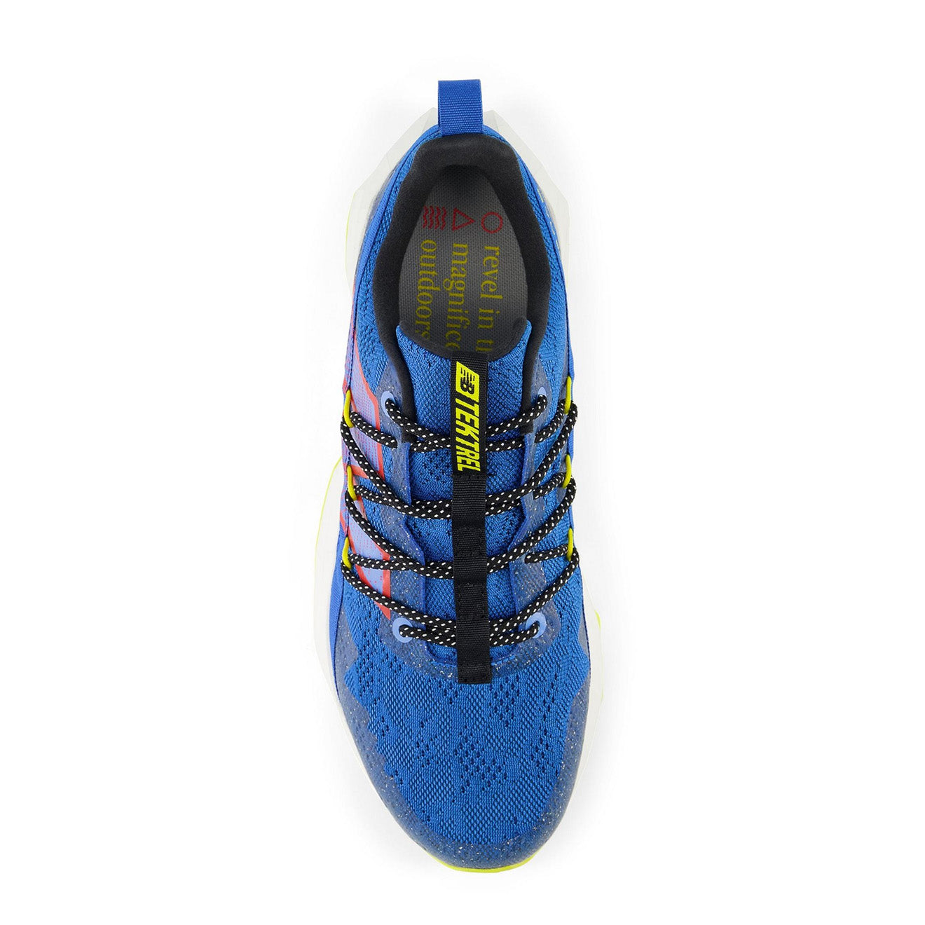 New Balance Tektrel Trainers Blue Oasis / Neo Flame - Parasol Store