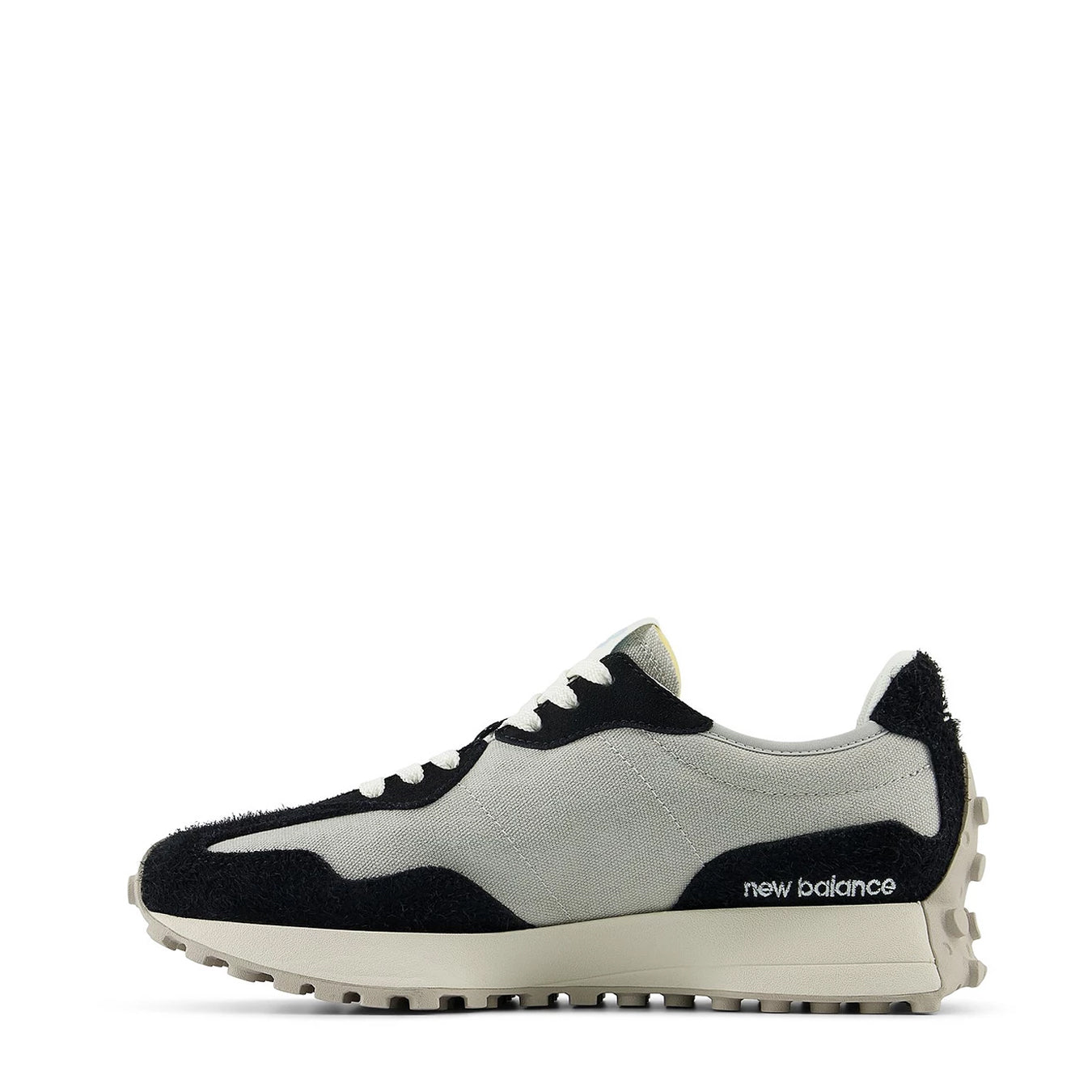 New Balance Womens 327 Trainer Black / Leopard / Moonbeam - Parasol Store