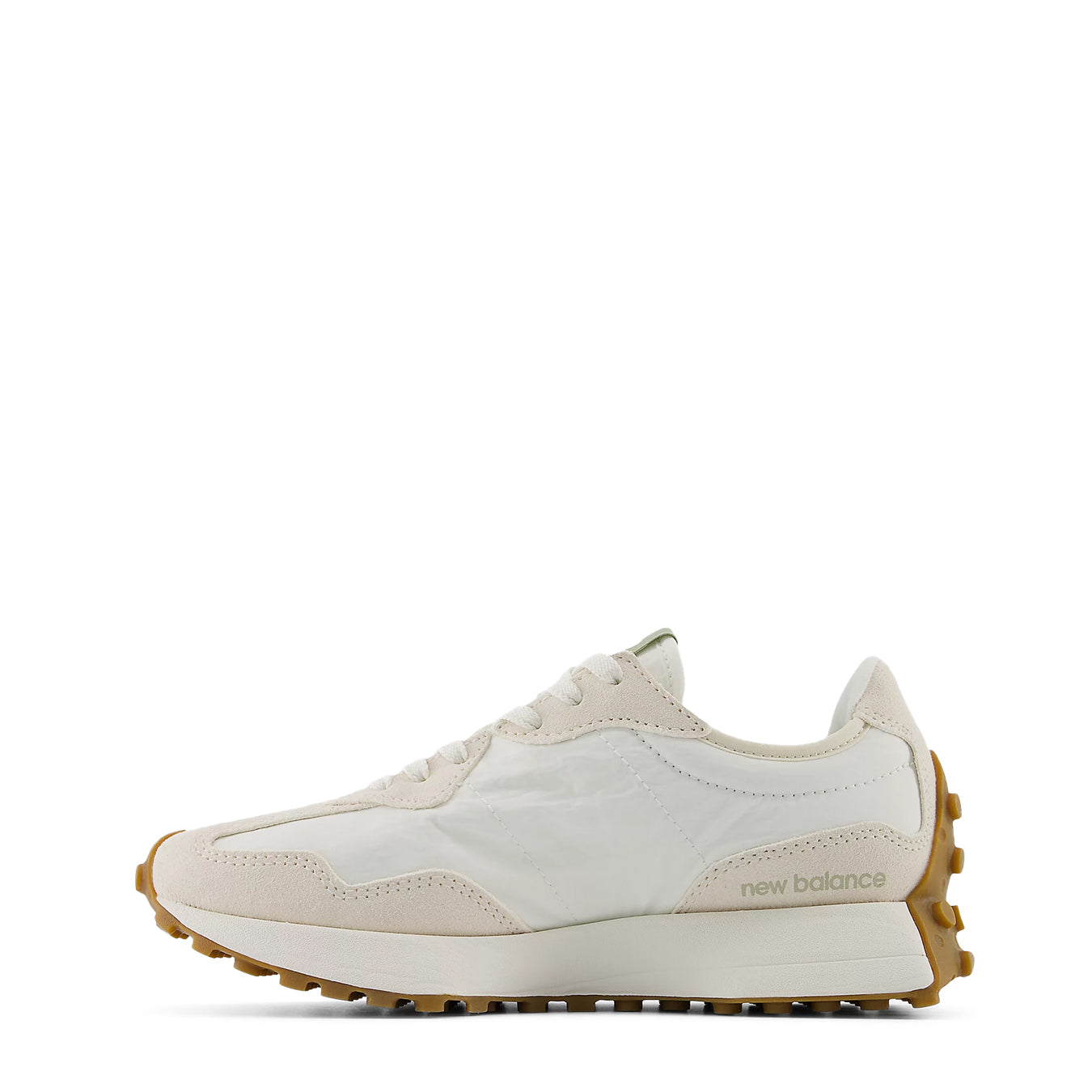 New Balance Womens 327 Trainer Linen / Sea Salt / Olivine