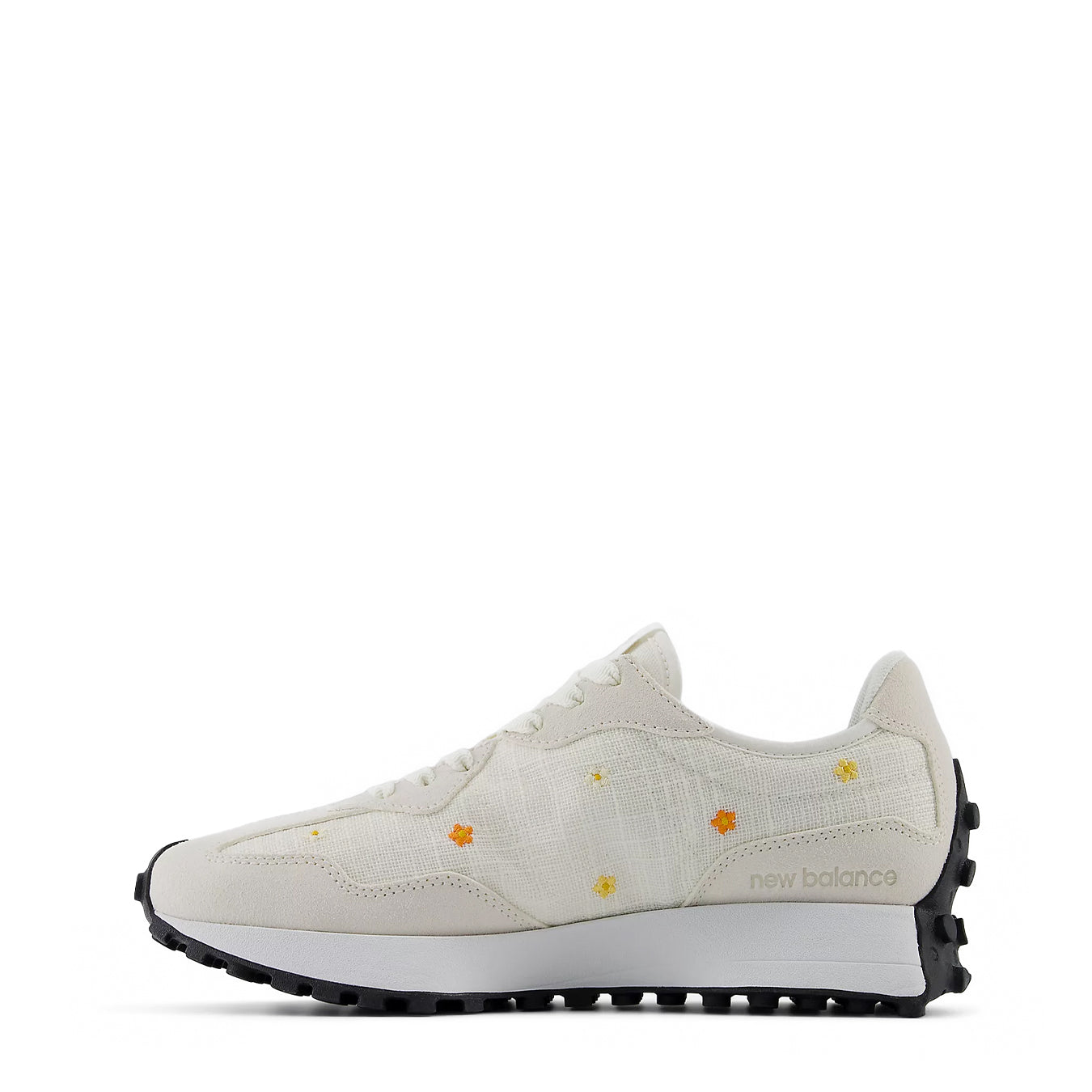 New Balance Womens 327 Trainer Sea Salt / Sizzle / Parchment - Parasol Store