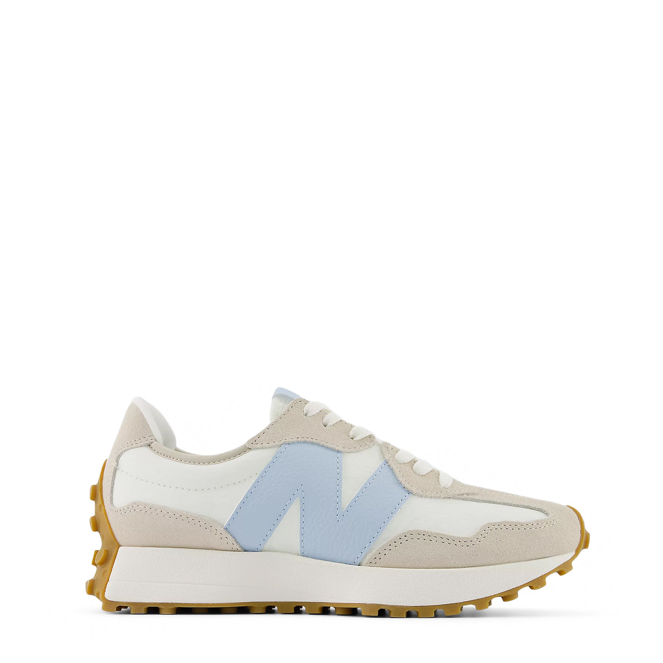 New Balance Womens 327 Trainer Timberwolf / Sea Salt / Light Chrome Blue