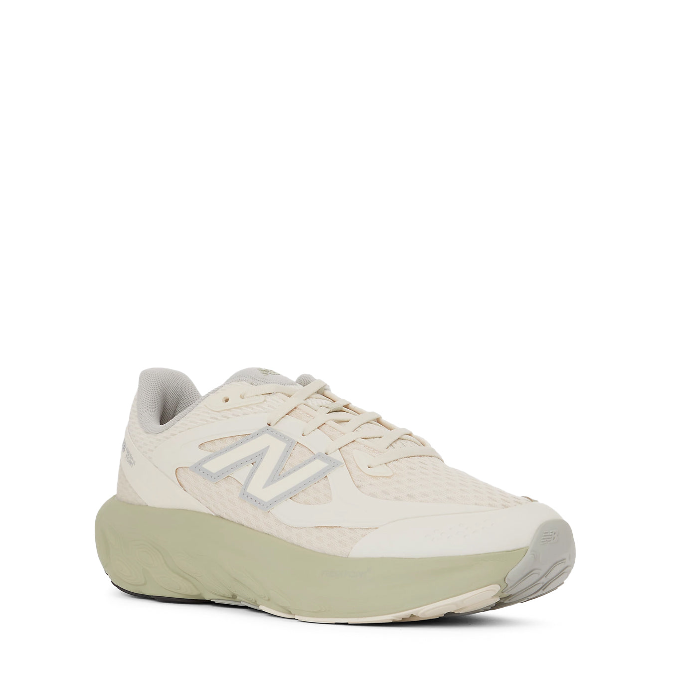 New Balance Womens Fresh Foam Trainer Linen / Olivine - Parasol Store