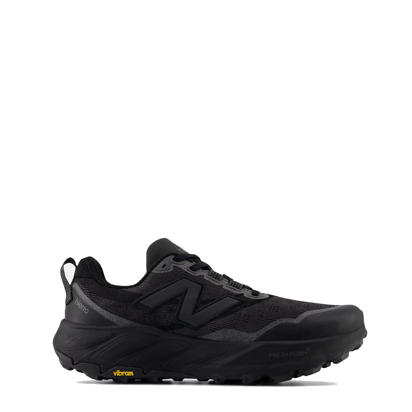 New Balance Womens Fresh Foam X Hierro v9 Black Cement / Black - Parasol Store