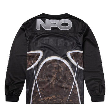 No Problemo Alien L/S Moto Shirt Black - Parasol Store