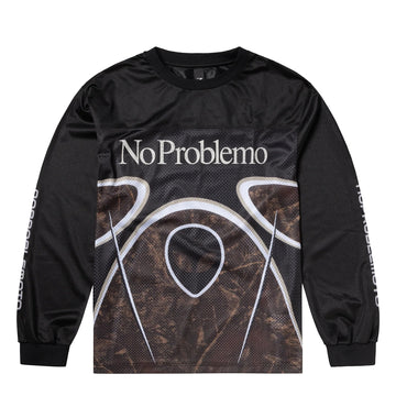 No Problemo Alien L/S Moto Shirt Black - Parasol Store