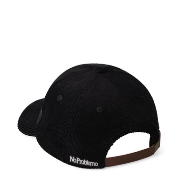 No Problemo NYP Corduroy Cap Black - Parasol Store