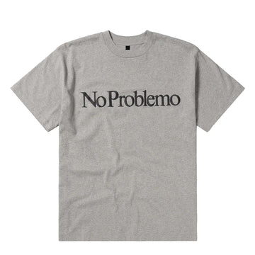 No Problemo S/S Tee Grey Marl - Parasol Store