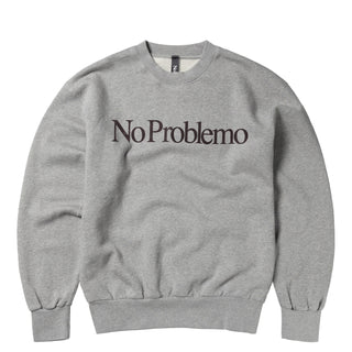 No Problemo Sweatshirt Grey Marl - Parasol Store