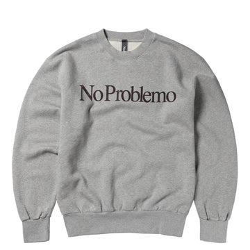 No Problemo Sweatshirt Grey Marl - Parasol Store