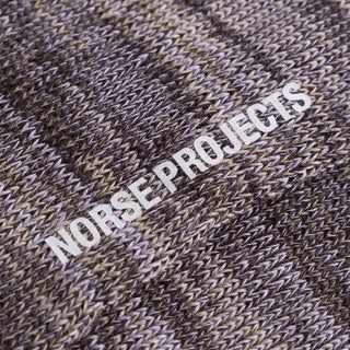Norse Projects Bjarki Cotton Twist Socks Crocus Purple - Parasol Store