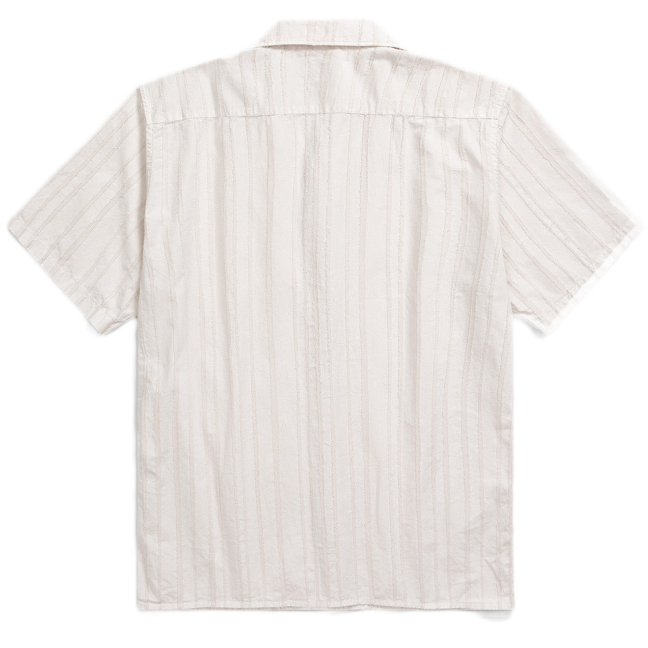 Norse Projects Carston Stripe SS Shirt Marble White - Parasol Store