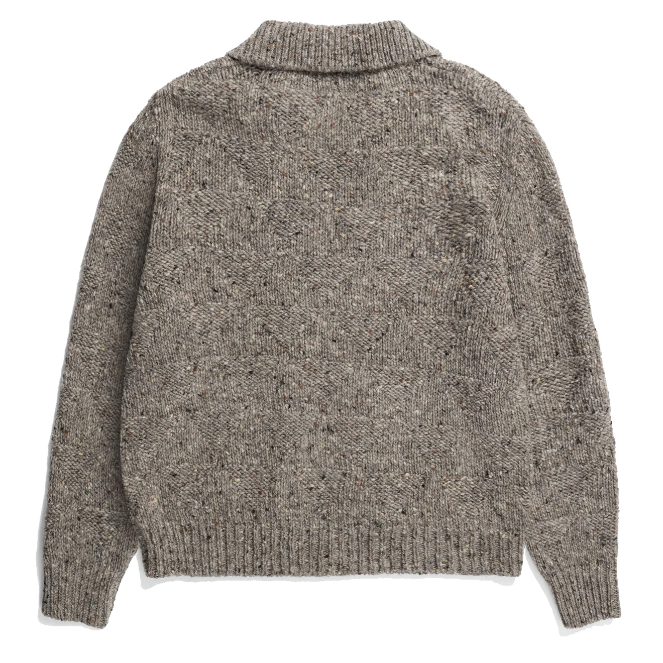 Norse Projects Erik Donegal Diamond Jacket Grey Melange - Parasol Store
