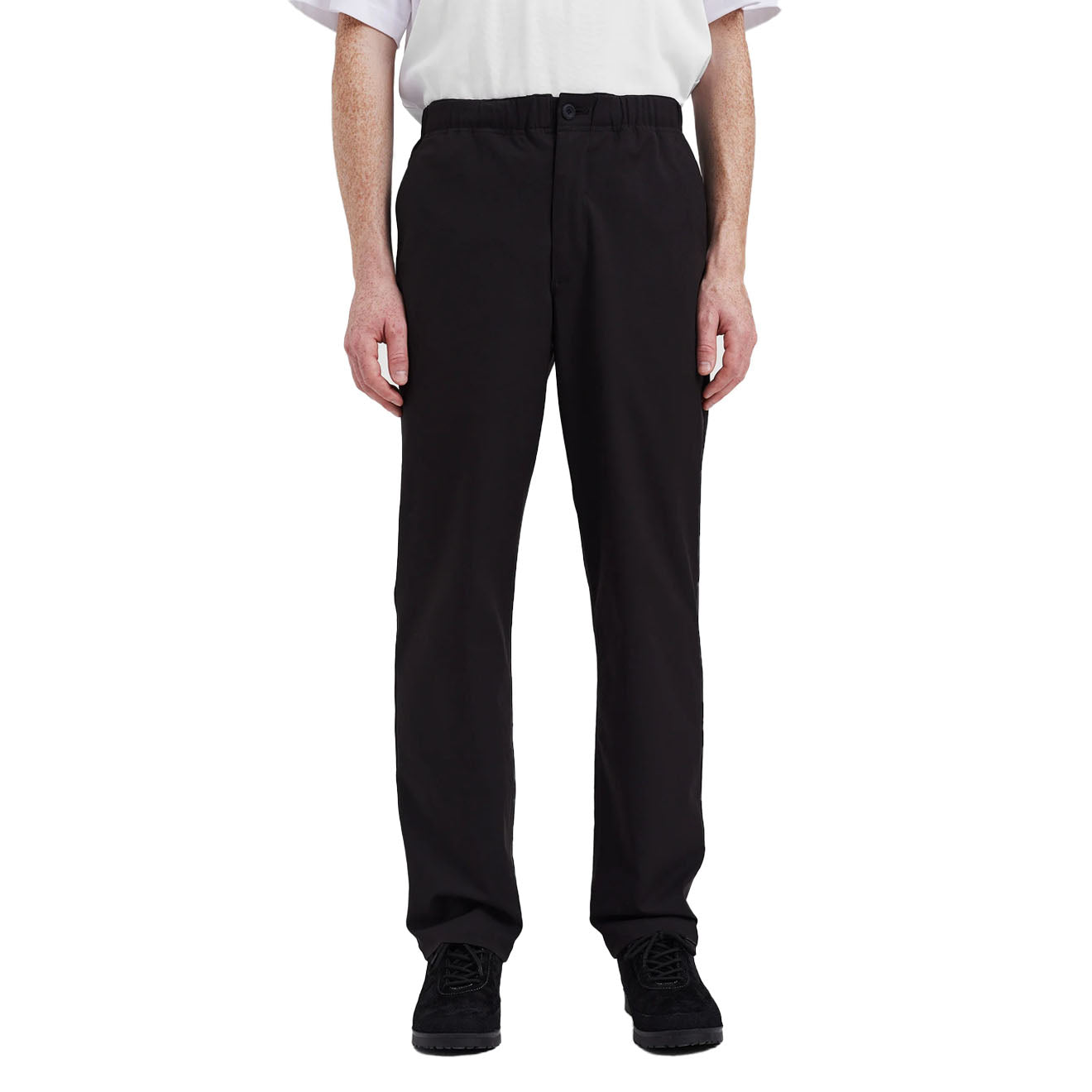 Norse Projects Ezra Relaxed Solotex Twill Trouser Black - Parasol Store