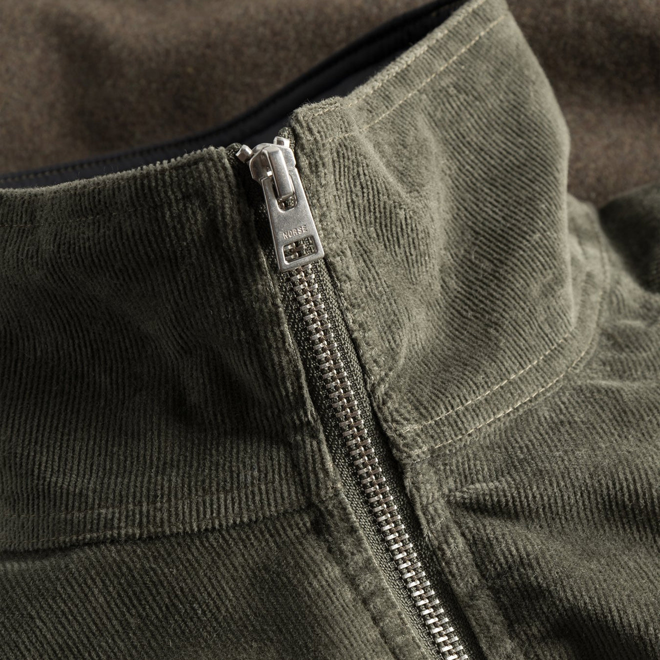Norse Projects Hakon Solotex Jacket Corduroy Ivy Green - Parasol Store