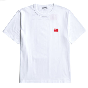 Norse Projects Holger Organic Department Print T-Shirt White - Parasol Store
