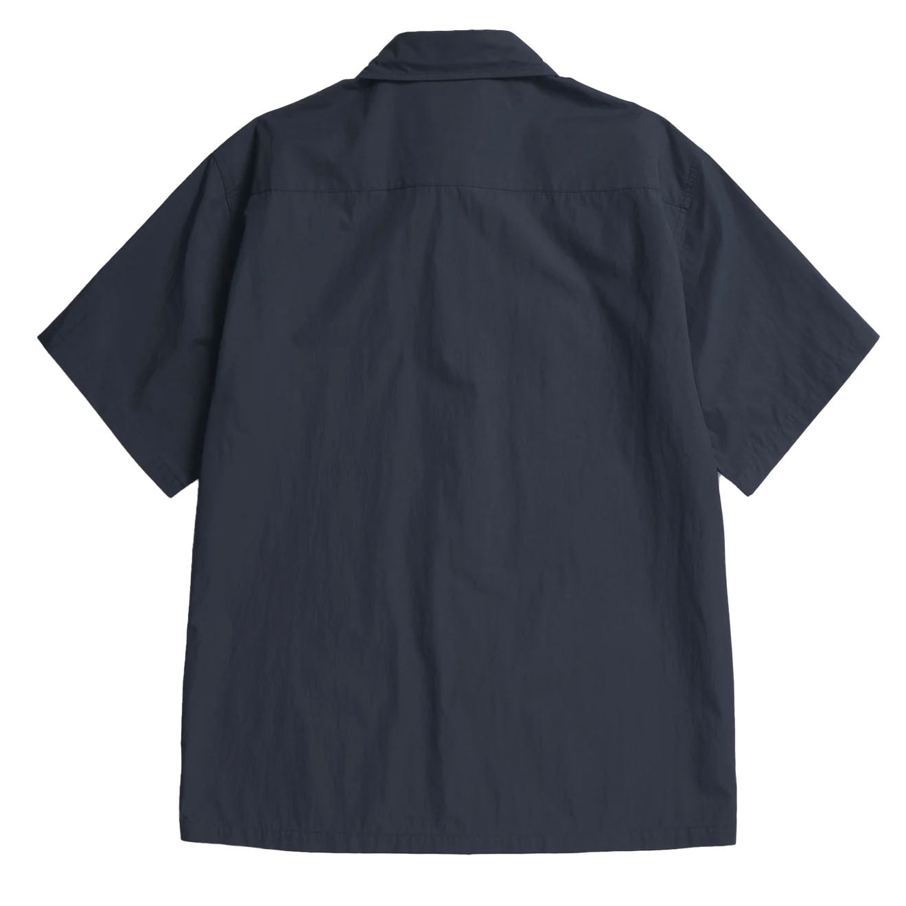 Norse Projects Ivan Tech Poplin SS Shirt Dark Navy - Parasol Store