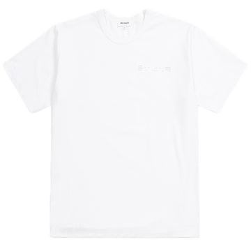 Norse Projects Joakim Reflective Print SS T-Shirt White Norse Projects