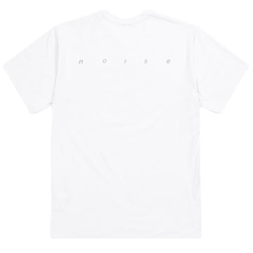 Norse Projects Joakim Reflective Print SS T-Shirt White Norse Projects