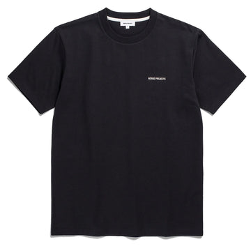 Norse Projects Johannes Logo T-Shirt Black Norse Projects