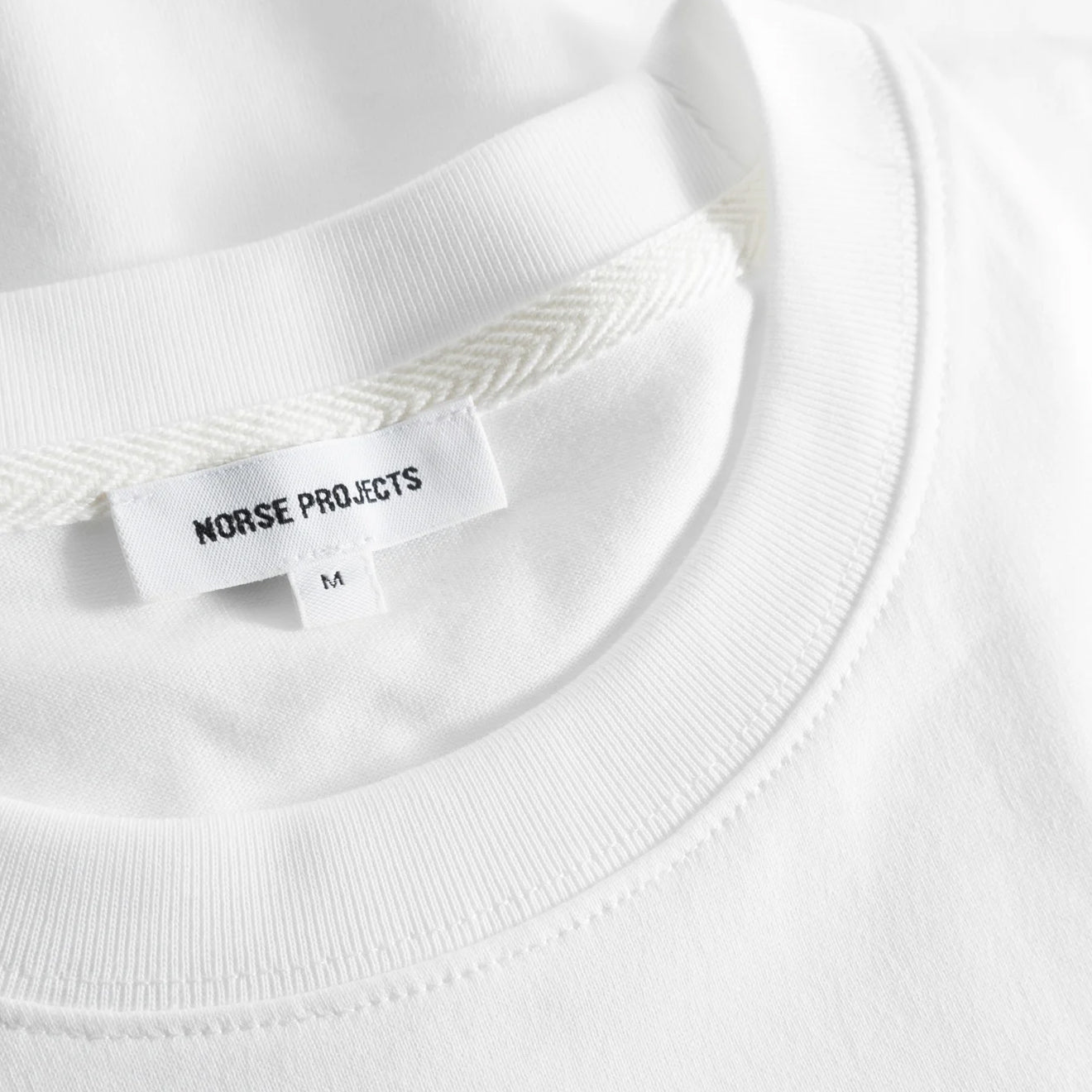 Norse Projects Johannes Organic Circle Print T-shirt White - Parasol Store
