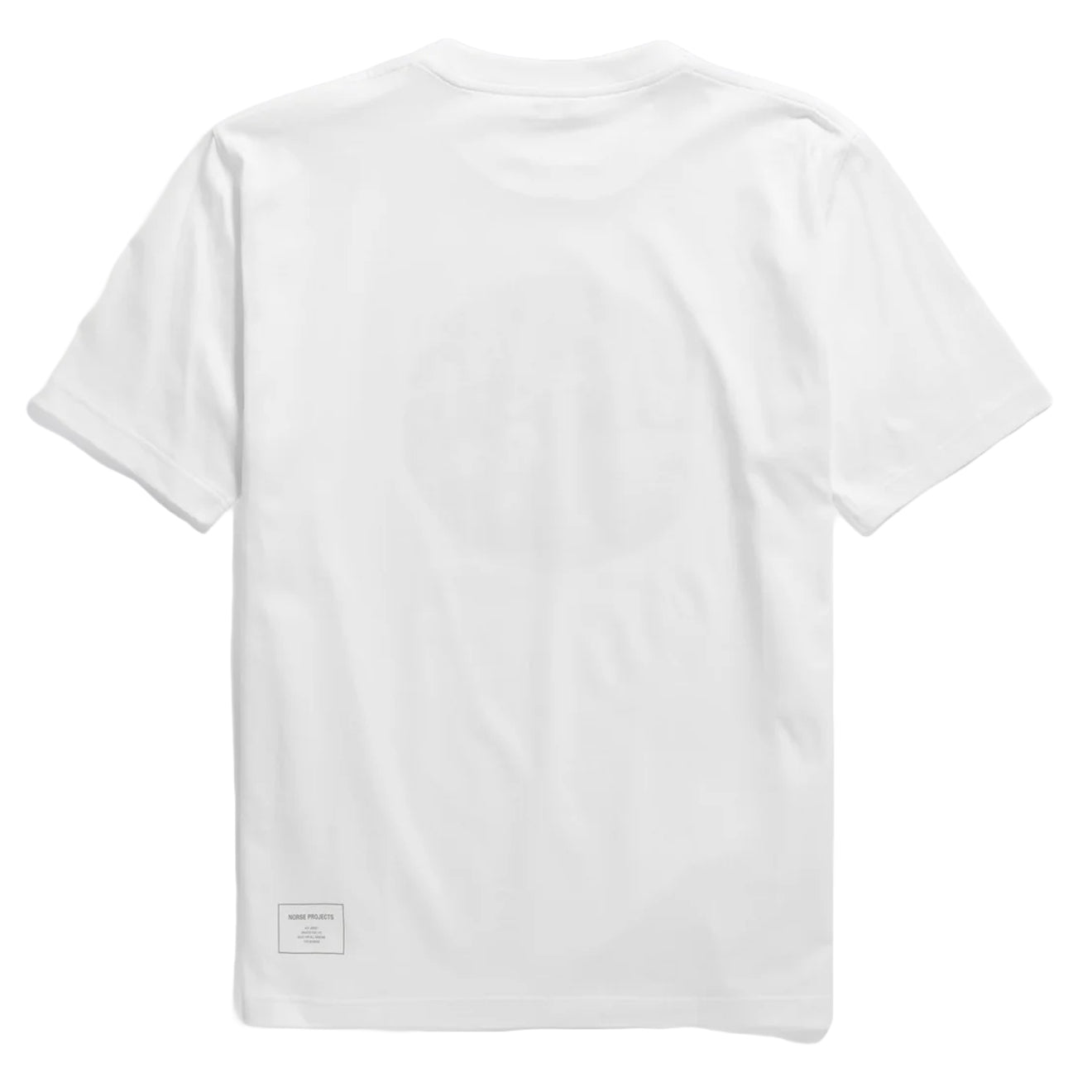 Norse Projects Johannes Organic Circle Print T-shirt White - Parasol Store