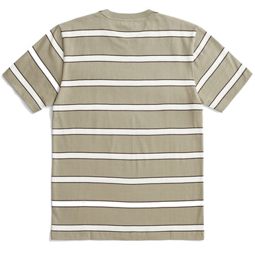 Norse Projects Johannes Organic Multicolour Stripe T-shirt Clay - Parasol Store