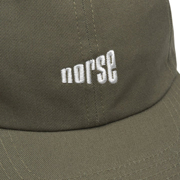 Norse Projects NORSE Twill 6-Panel Cap Ivy Green - Parasol Store