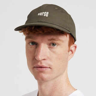 Norse Projects NORSE Twill 6-Panel Cap Ivy Green - Parasol Store