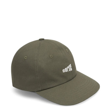 Norse Projects NORSE Twill 6-Panel Cap Ivy Green - Parasol Store