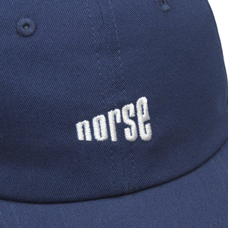 Norse Projects NORSE Twill 6-Panel Cap Workwear Blue - Parasol Store