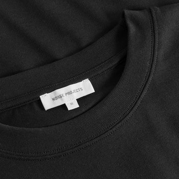 Norse Projects Norse Standard Heavy Loose T-shirt Black - Parasol Store