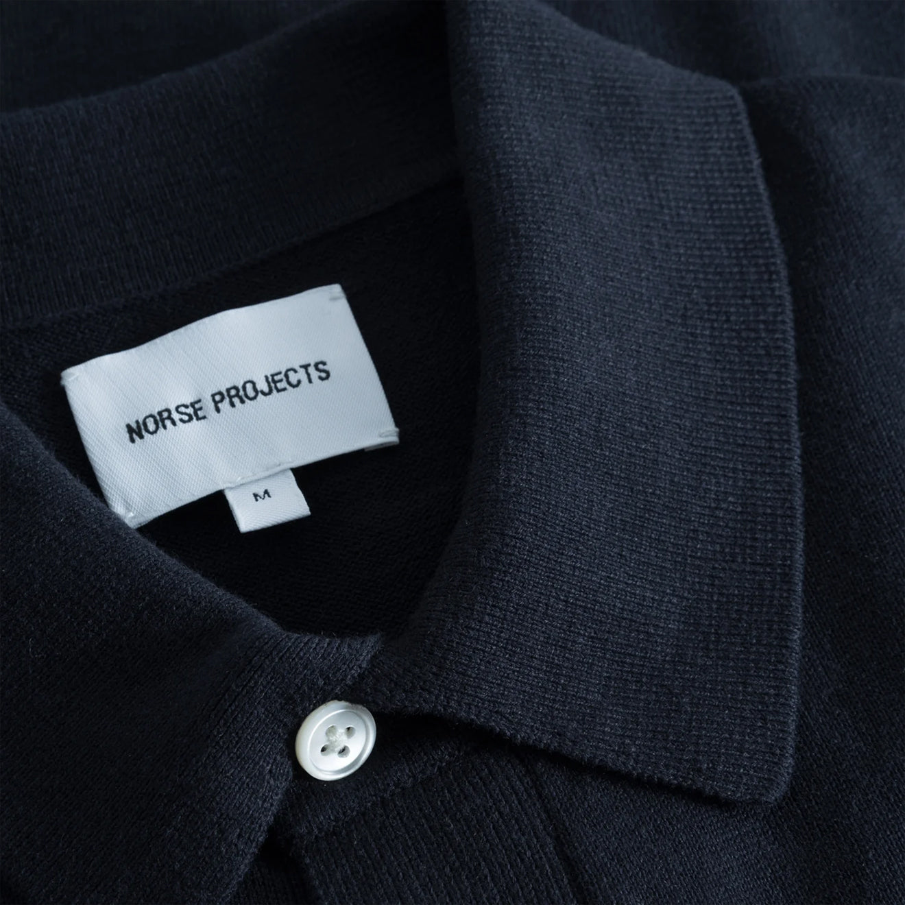 Norse Projects Rollo Cotton Linen SS Shirt Dark Navy - Parasol Store