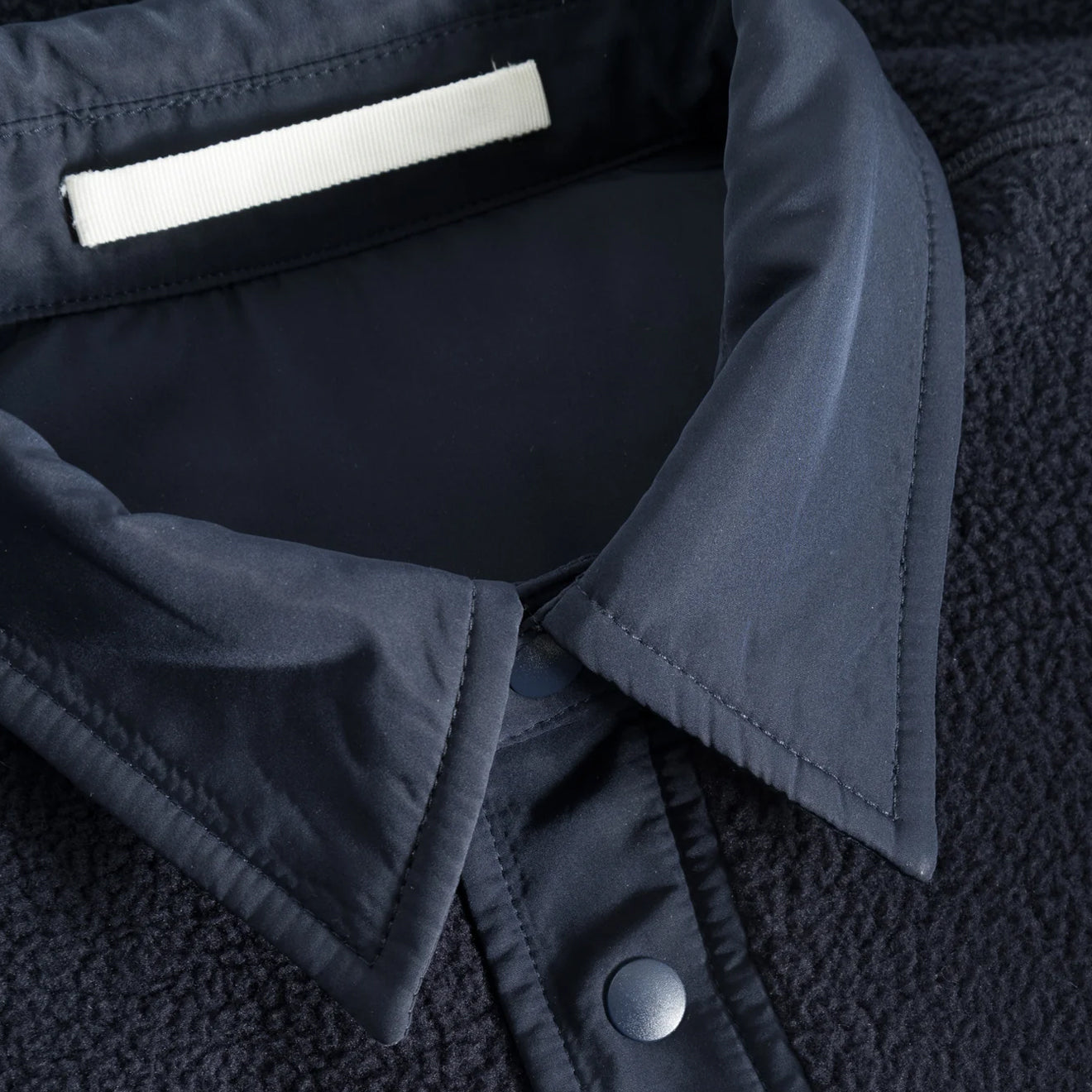 Norse Projects Ulrik Reversible Fleece Overshirt Dark Navy - Parasol Store