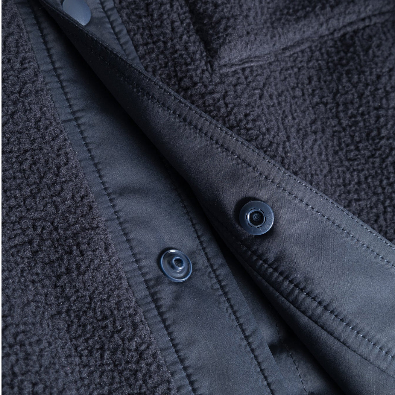 Norse Projects Ulrik Reversible Fleece Overshirt Dark Navy - Parasol Store