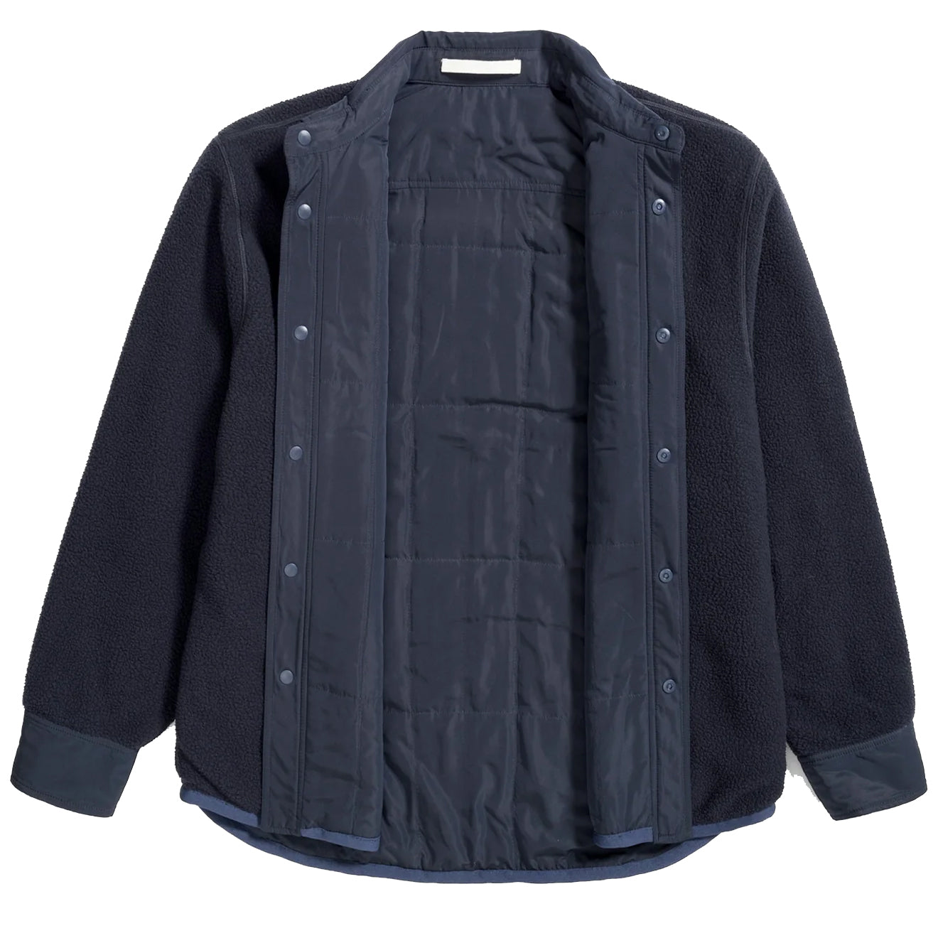 Norse Projects Ulrik Reversible Fleece Overshirt Dark Navy - Parasol Store