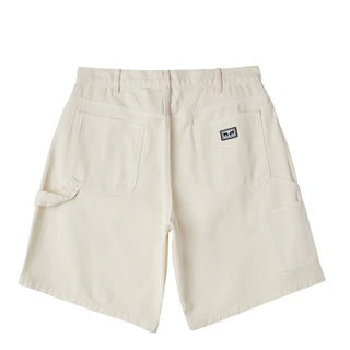 Obey Bigwig Denim Carpenter Short Unbleached - Parasol Store