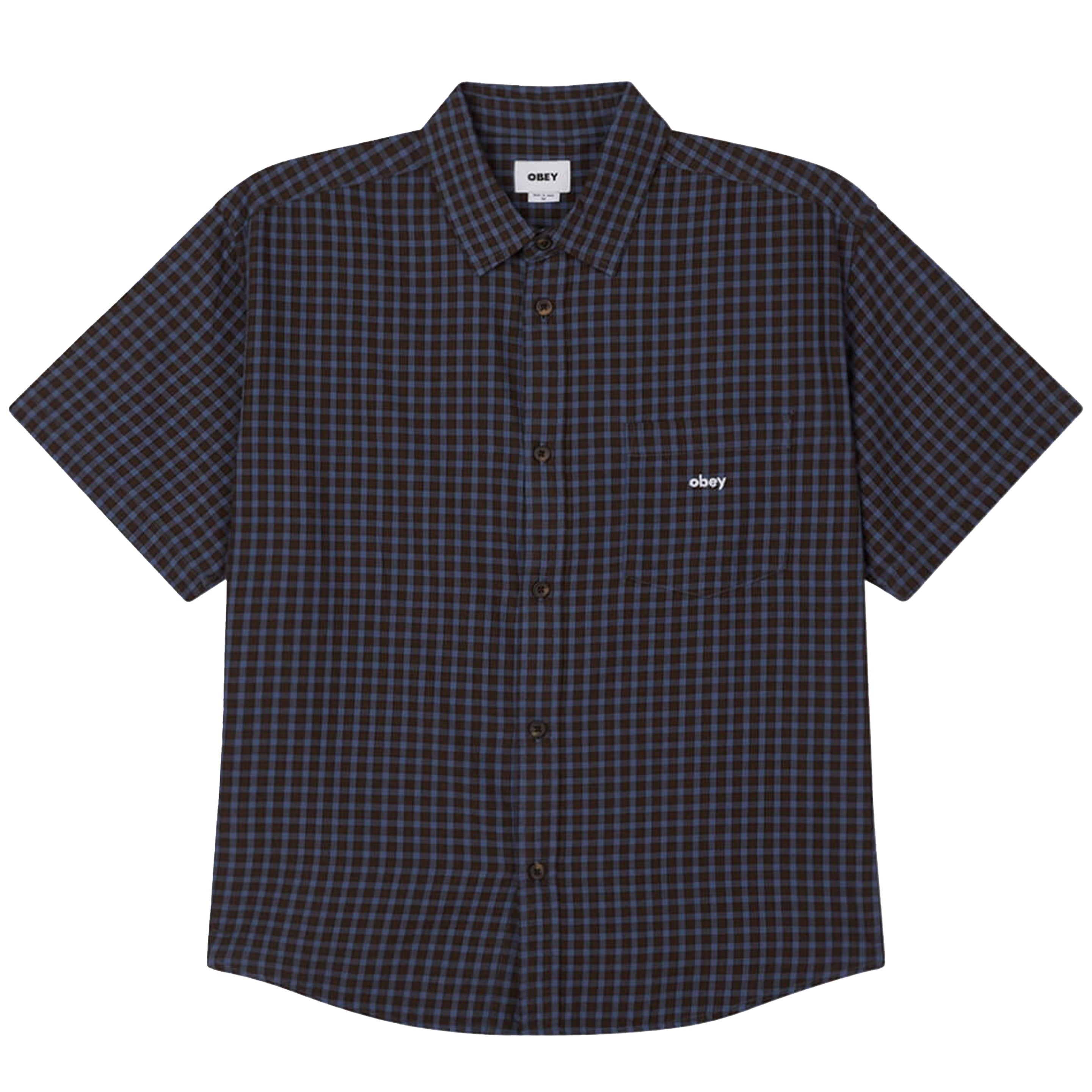 Obey Bigwig Otis Woven Dull Blue Multi
