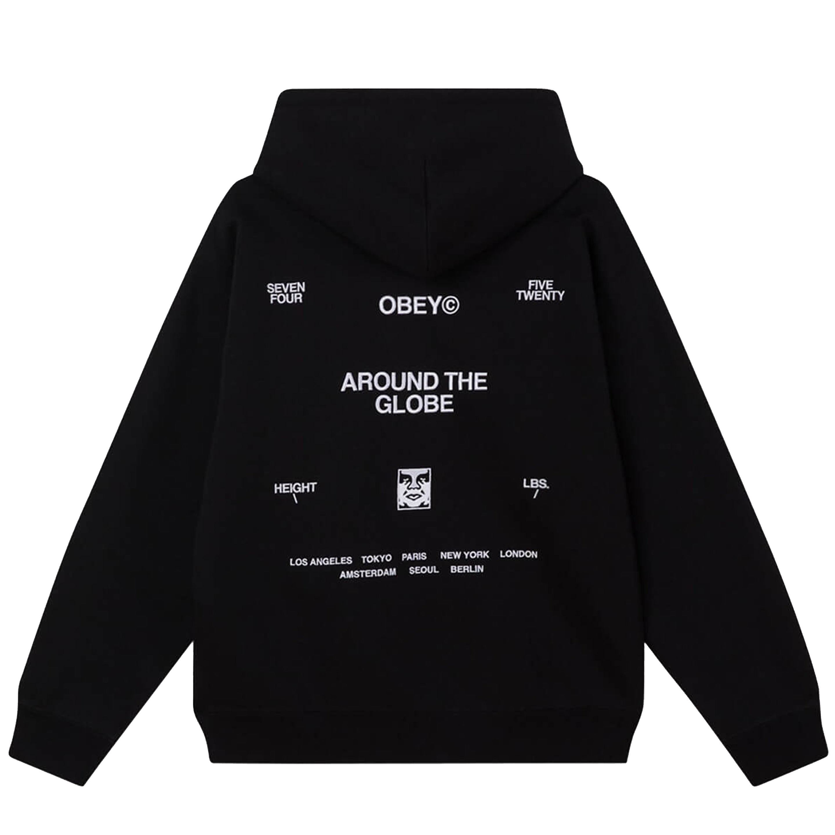 Obey Business Hood Black