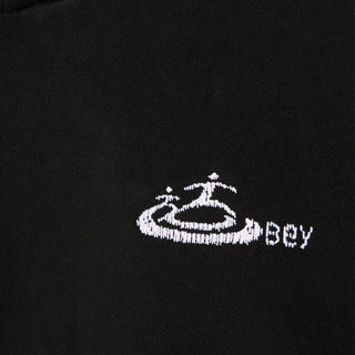 Obey Corp Extra Heavy Hood Black - Parasol Store