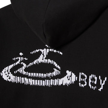 Obey Corp Extra Heavy Hood Black - Parasol Store