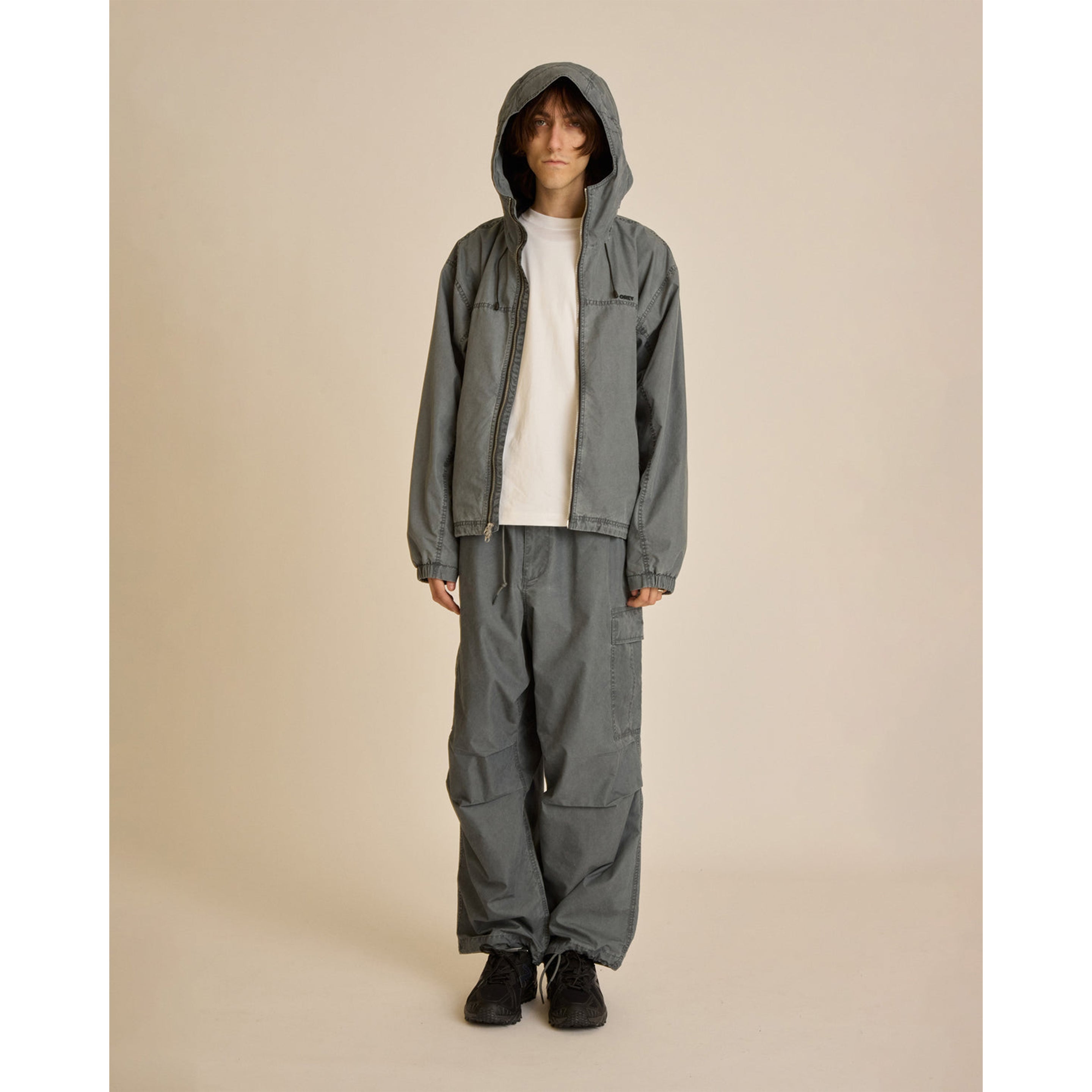 Obey Highland Jacket Pigment Anthracite