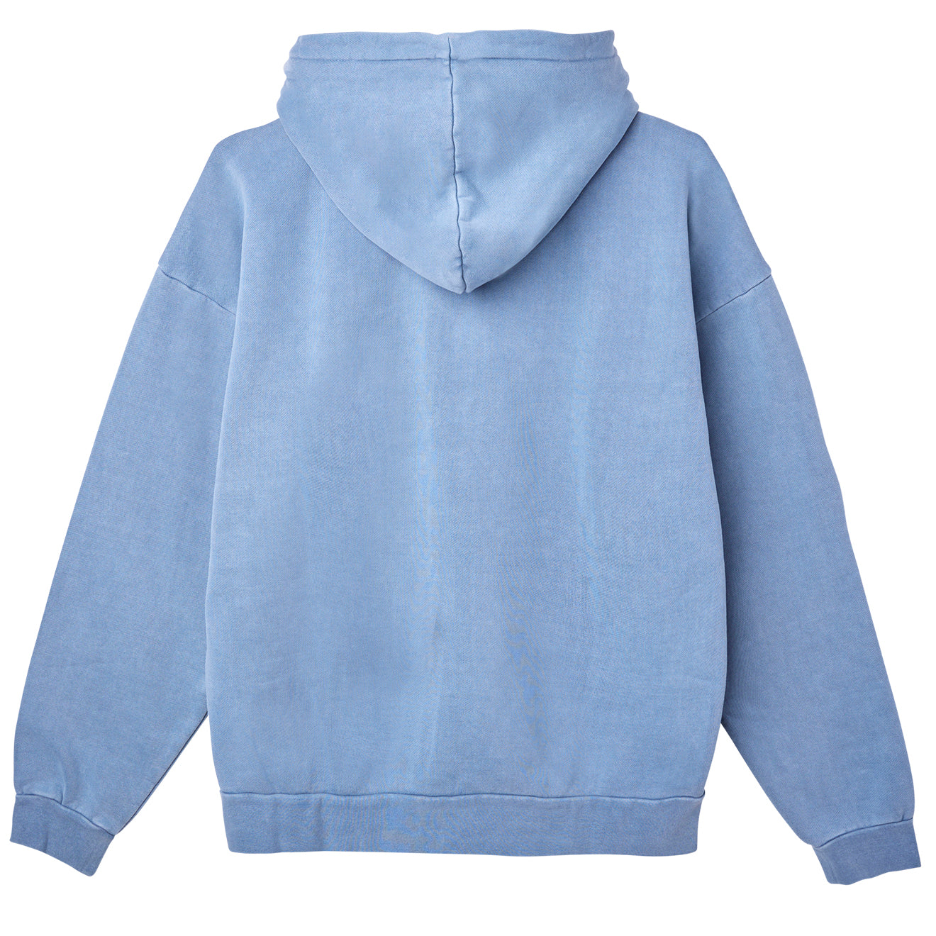 Obey Lowercase Pigment Zip Hood Pigment Coronet Blue - Parasol Store