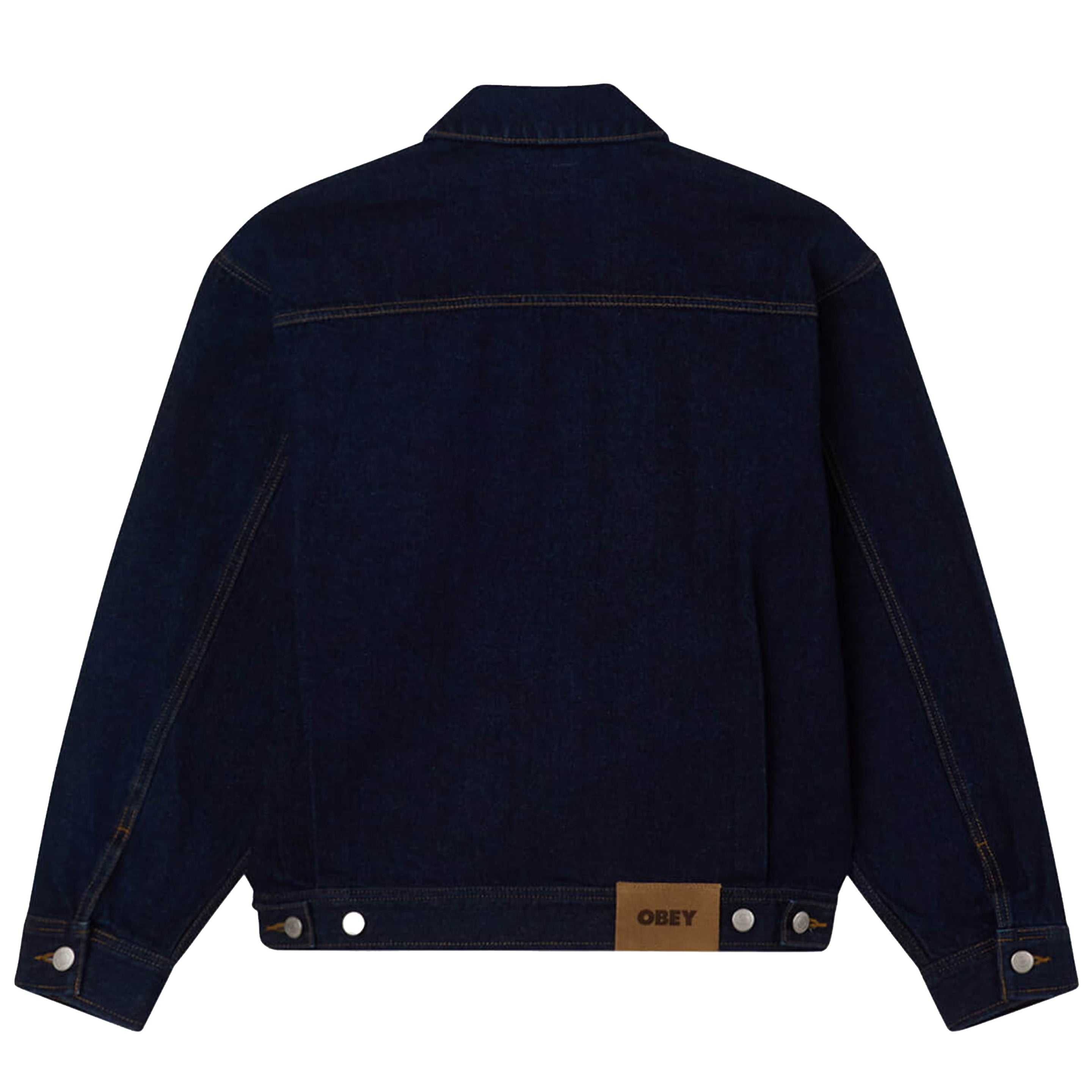 Obey Opena Jacket Rinse Indigo