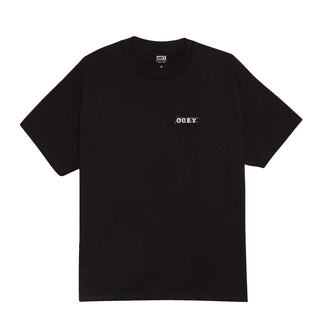 Obey Scribble S/S Tee Black - Parasol Store