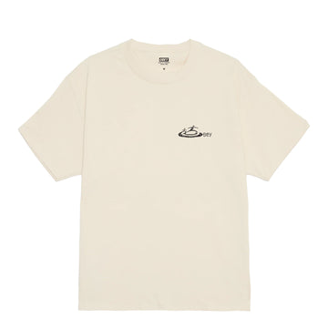 Obey The Rhythm S/S Tee Cream - Parasol Store