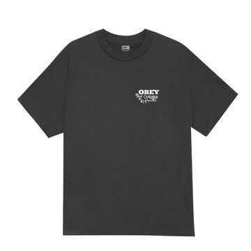 Obey Civilization S/S Tee Vintage Black - Parasol Store