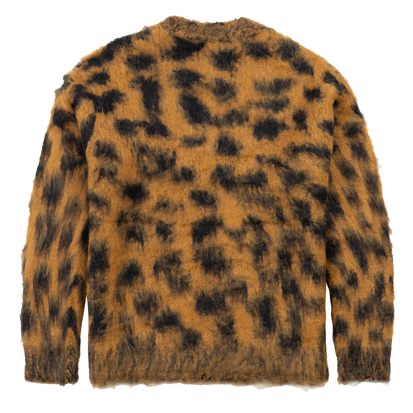 Obey Womens Dottie Crew Sweater Bone Brown Multi - Parasol Store